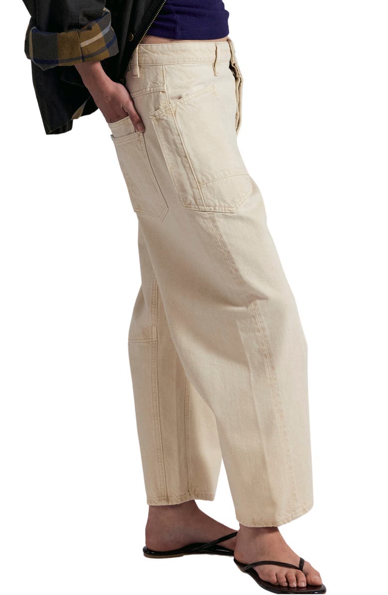 Free People Minimalist Moxie Barrel Jeans, Alternate, color, Dusty Roads