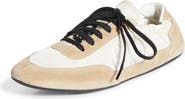 Prada Collapse Mixed Media Low Top Sneaker