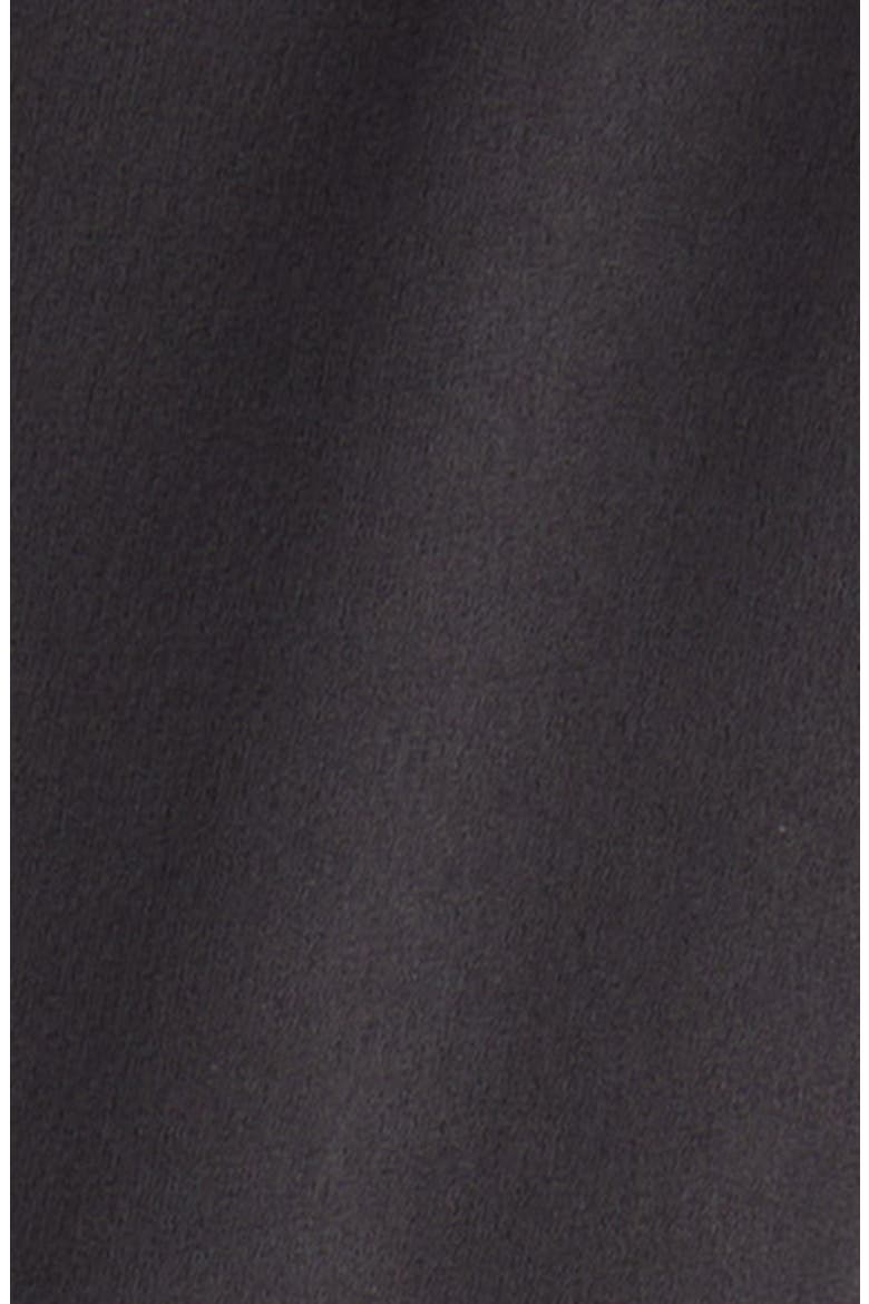 Plunge Neck Satin Jumpsuit, Alternate, color, BLACK