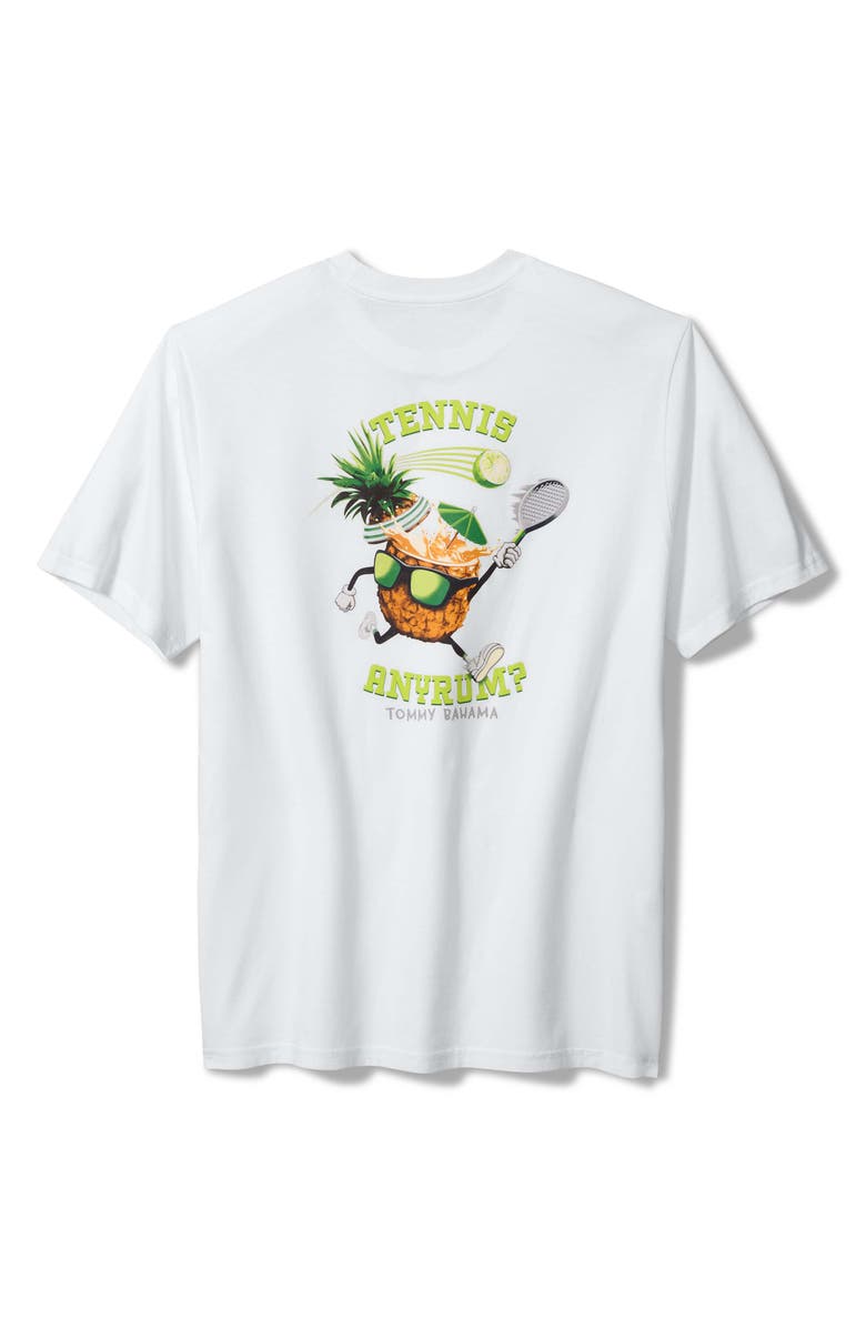 Tommy Bahama 'Tennis Anyrum' Jersey Graphic T-Shirt, Alternate, color, White