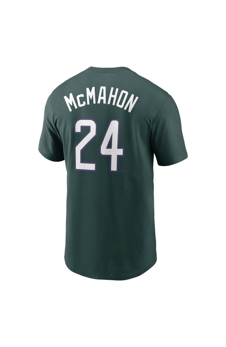 Nike Men's Nike Ryan McMahon Green Colorado Rockies City Connect Name & Number T-Shirt, Alternate, color, 