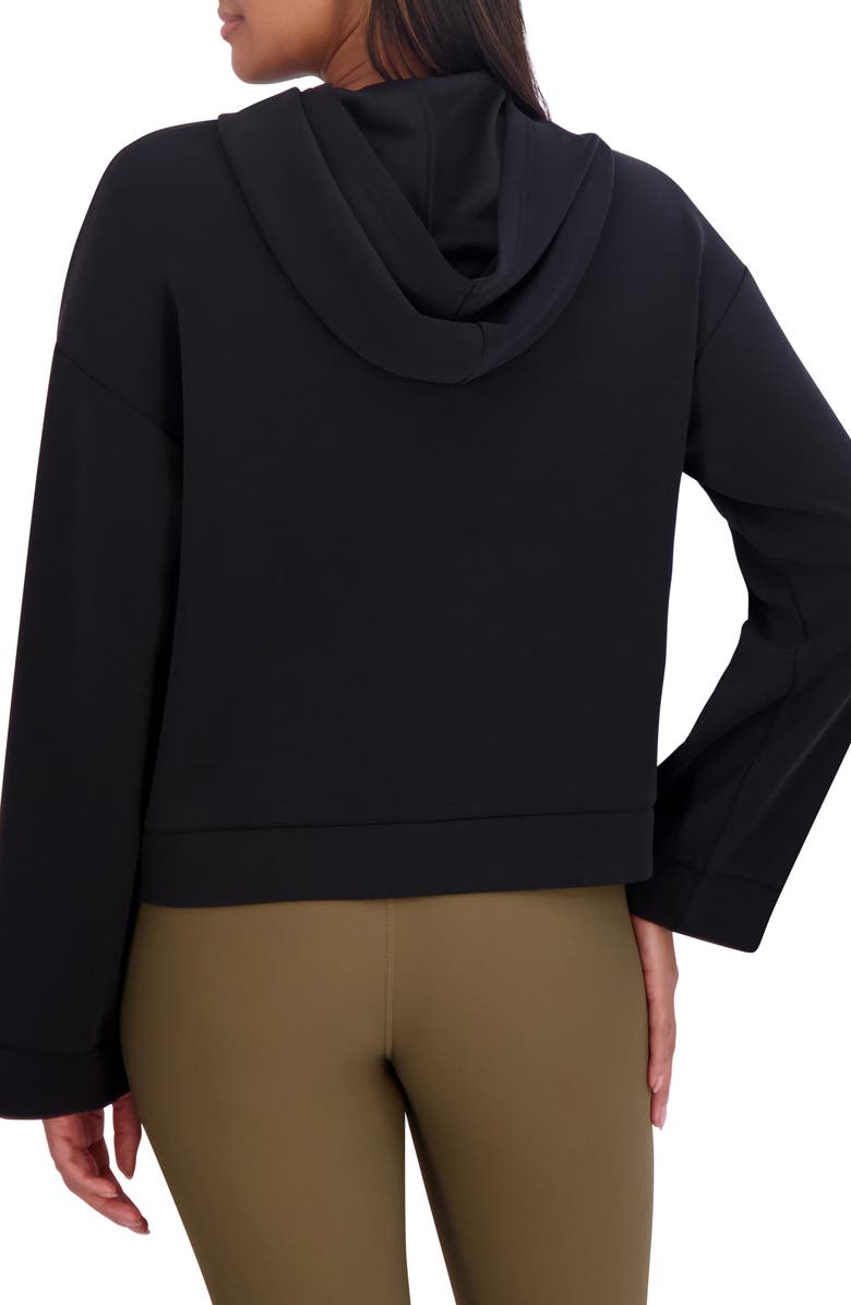 SAGE COLLECTIVE Relaxed Wide Sleeve Crop Hoodie, Alternate, color, 