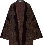 Zadig & Voltaire Sequin Paisley Velvet Jacket