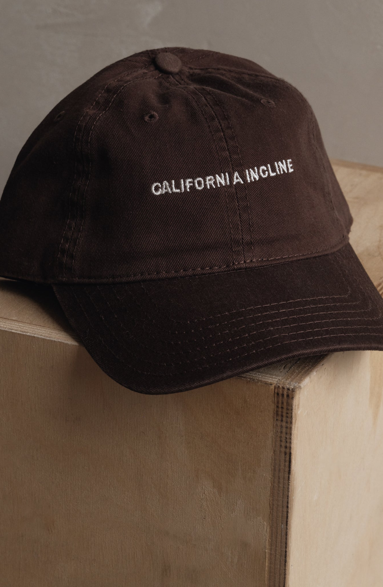 CALIFORNIA INCLINE Canvas Hat, Alternate, color, Coffee