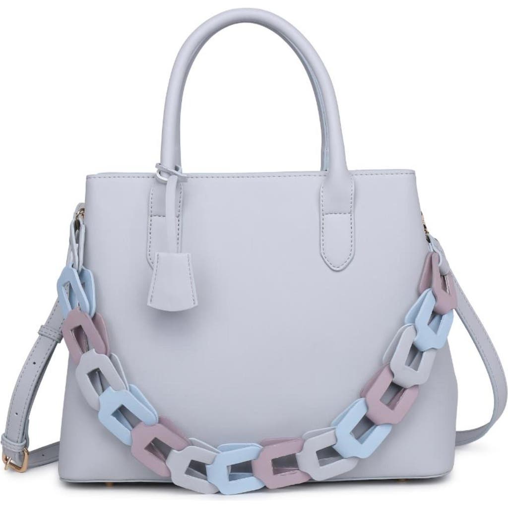 Moda Luxe Regalina Satchel In Dove Grey