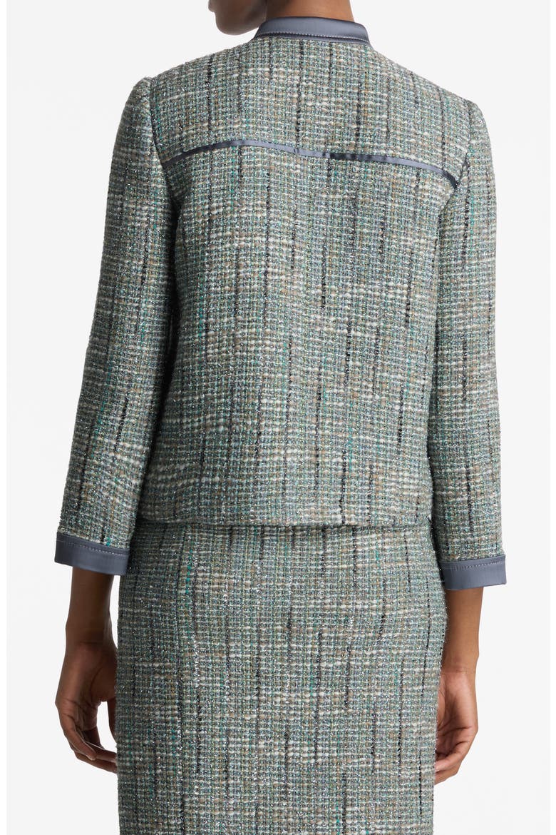 Metallic Tweed Jacket, Alternate, color, SLATE MULTI