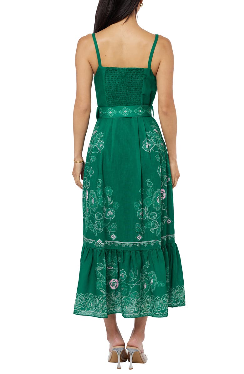 CIEBON Esme Floral Print Sleeveless Dress, Alternate, color, 