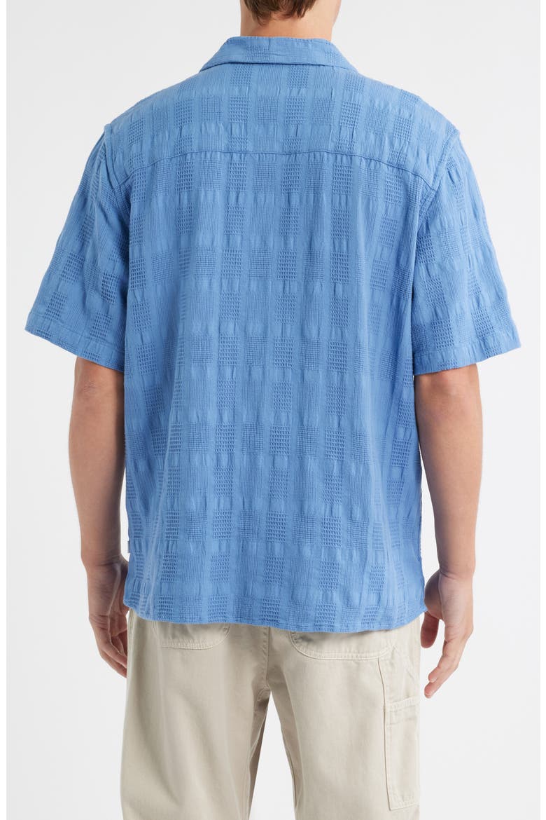 Didcot Seersucker Camp Shirt, Alternate, color, MID BLUE