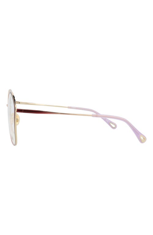Chloé 57mm Square Optical Glasses