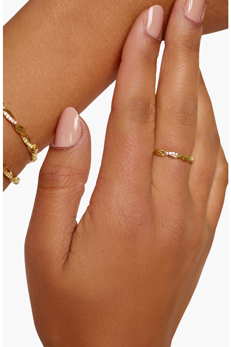 Sacred Vine Band Ring, Alternate, color, 18k Gold Plated