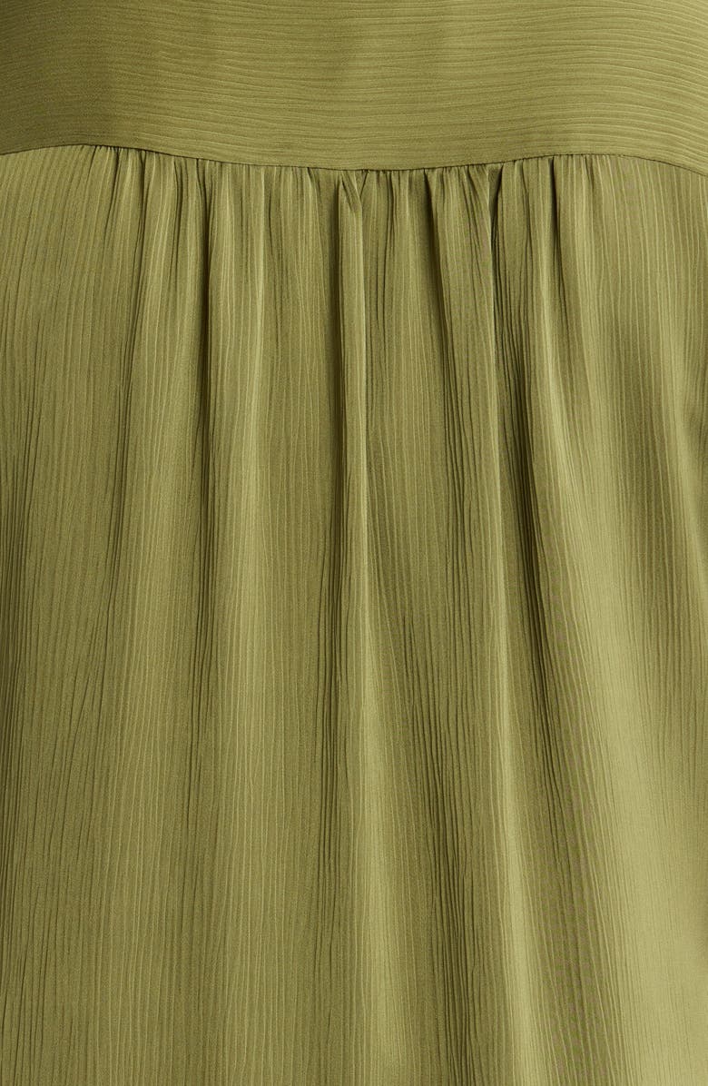 Anne Klein Crinkled Satin Top, Alternate, color,