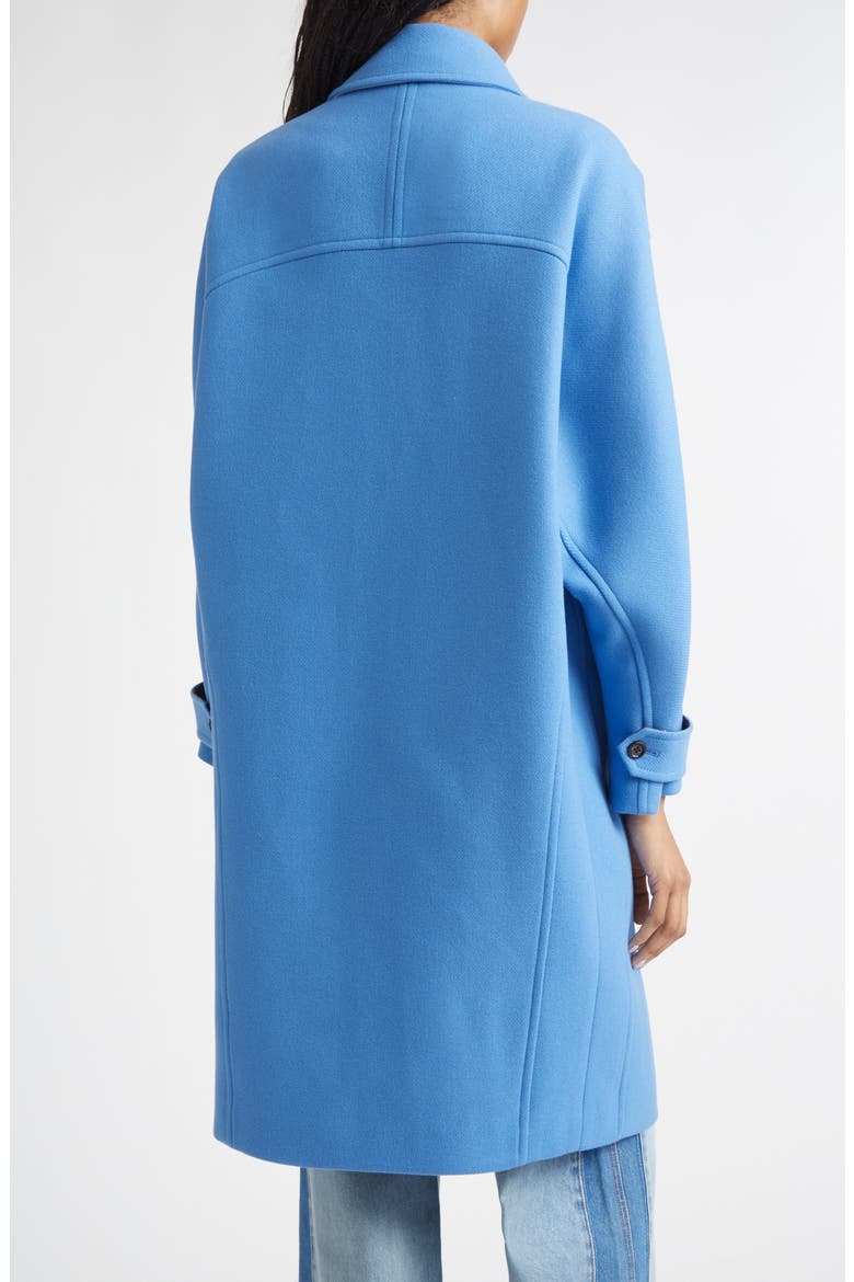 Laurent Wool Blend Dickey Coat, Alternate, color, BLUE JASPER