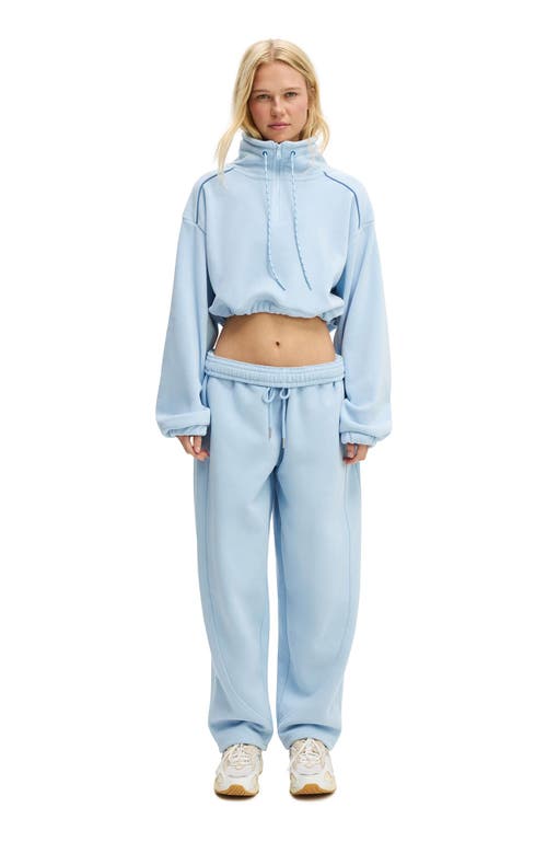 Cotton On Body Active Explorer Polar Fleece Half Zip Jumper In Blue