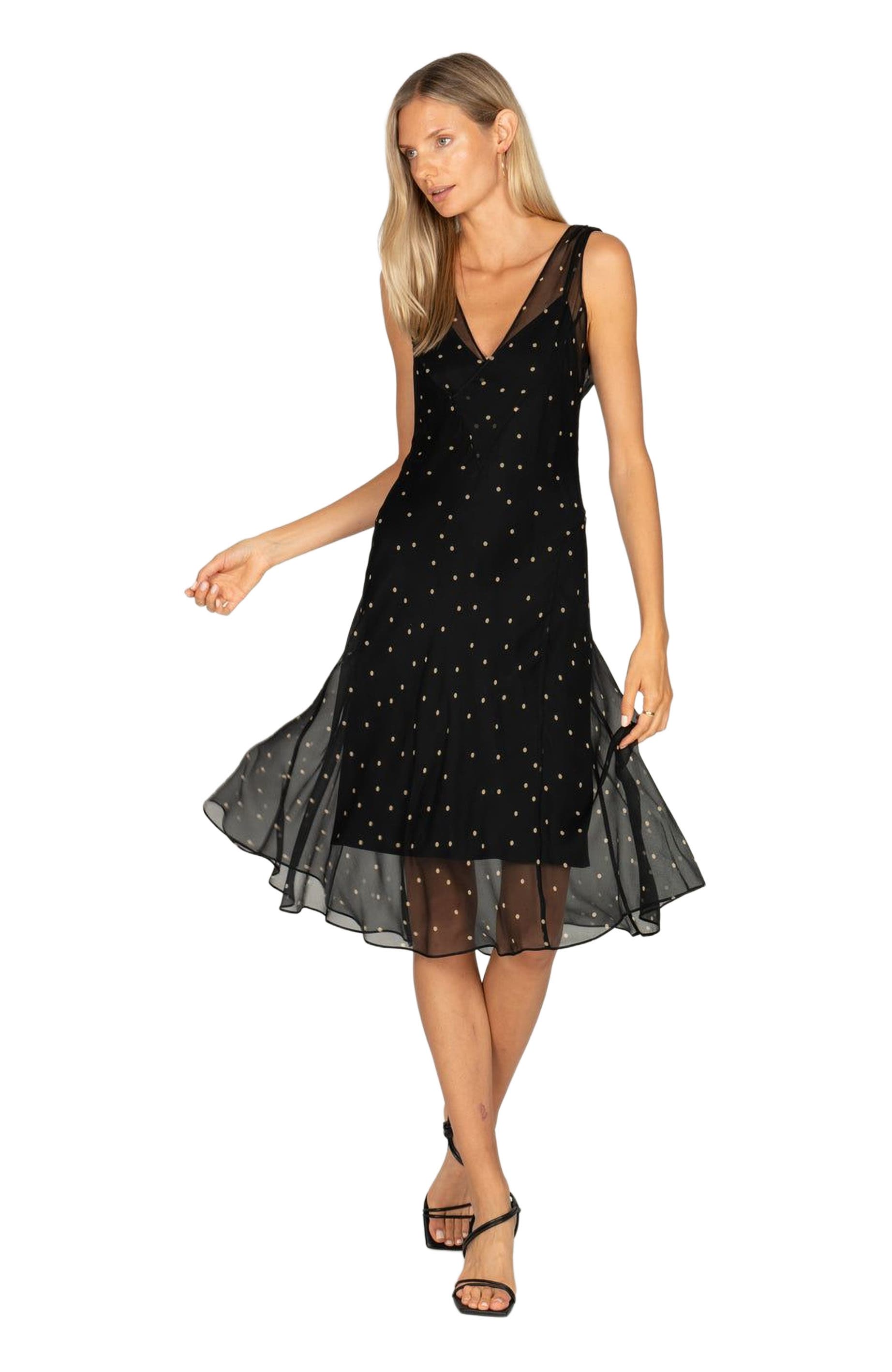 selected BLACK POLKA DOT
