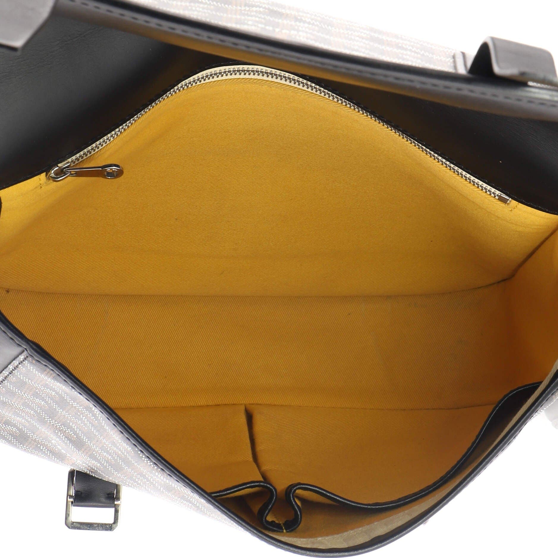 Belvedere Messenger Bag Coated Canvas MM, Alternate, color, Black