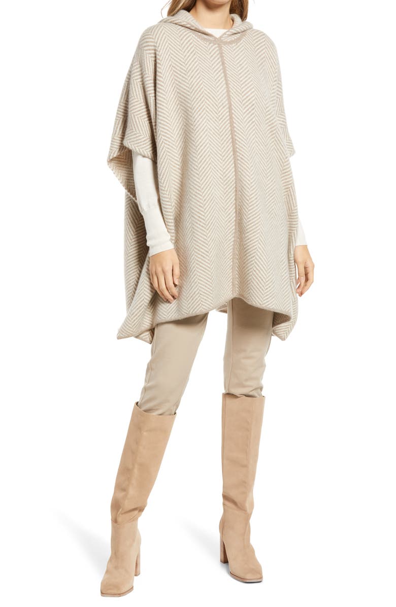Nordstrom Signature Bare Cashmere Poncho, Main, color,