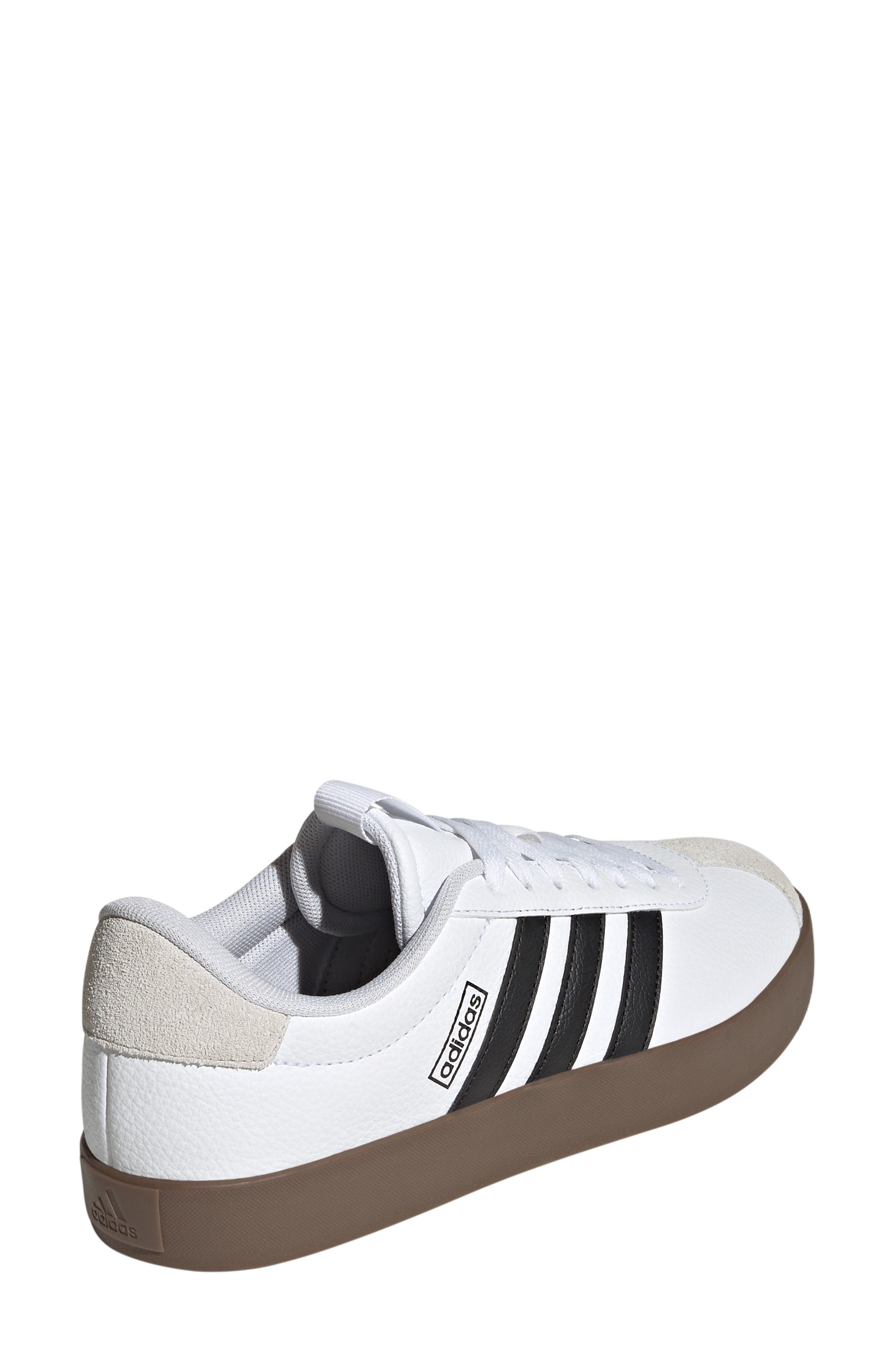 adidas VL Court 3.0 Sneaker, Alternate, color, White/ Core Black/ Grey One