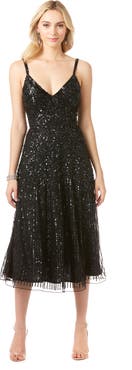 LARA New York Flowing, Sequin Midi Dress
