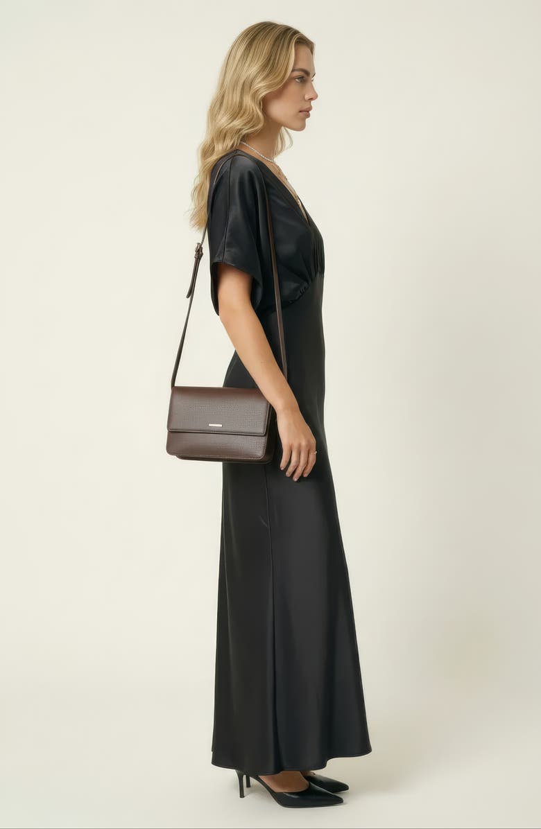 Modenaire Flowy Maxi Dress, Alternate, color, Black