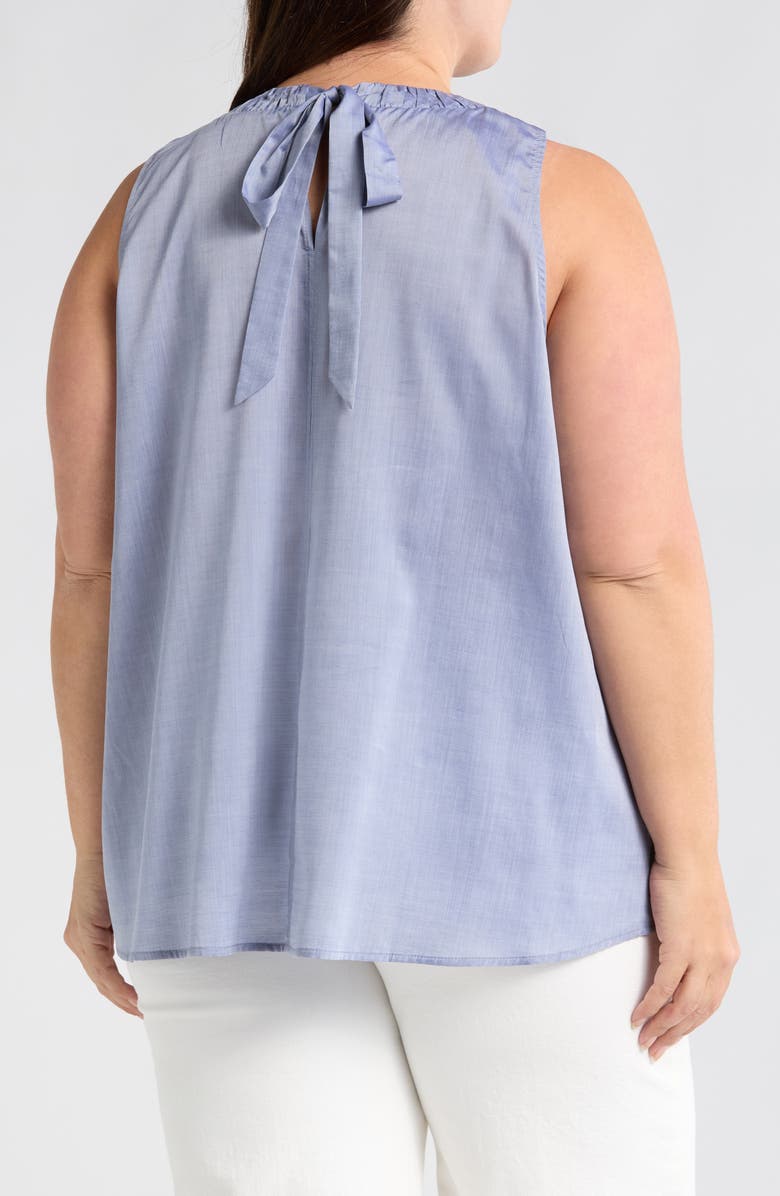 HARSHMAN Ciri Sleeveless Tencel<sup>®</sup> Top, Alternate, color, Ice Blue