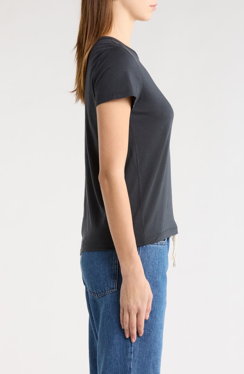 Marine Layer Tried & True Crewneck T-Shirt, Alternate, color, Black