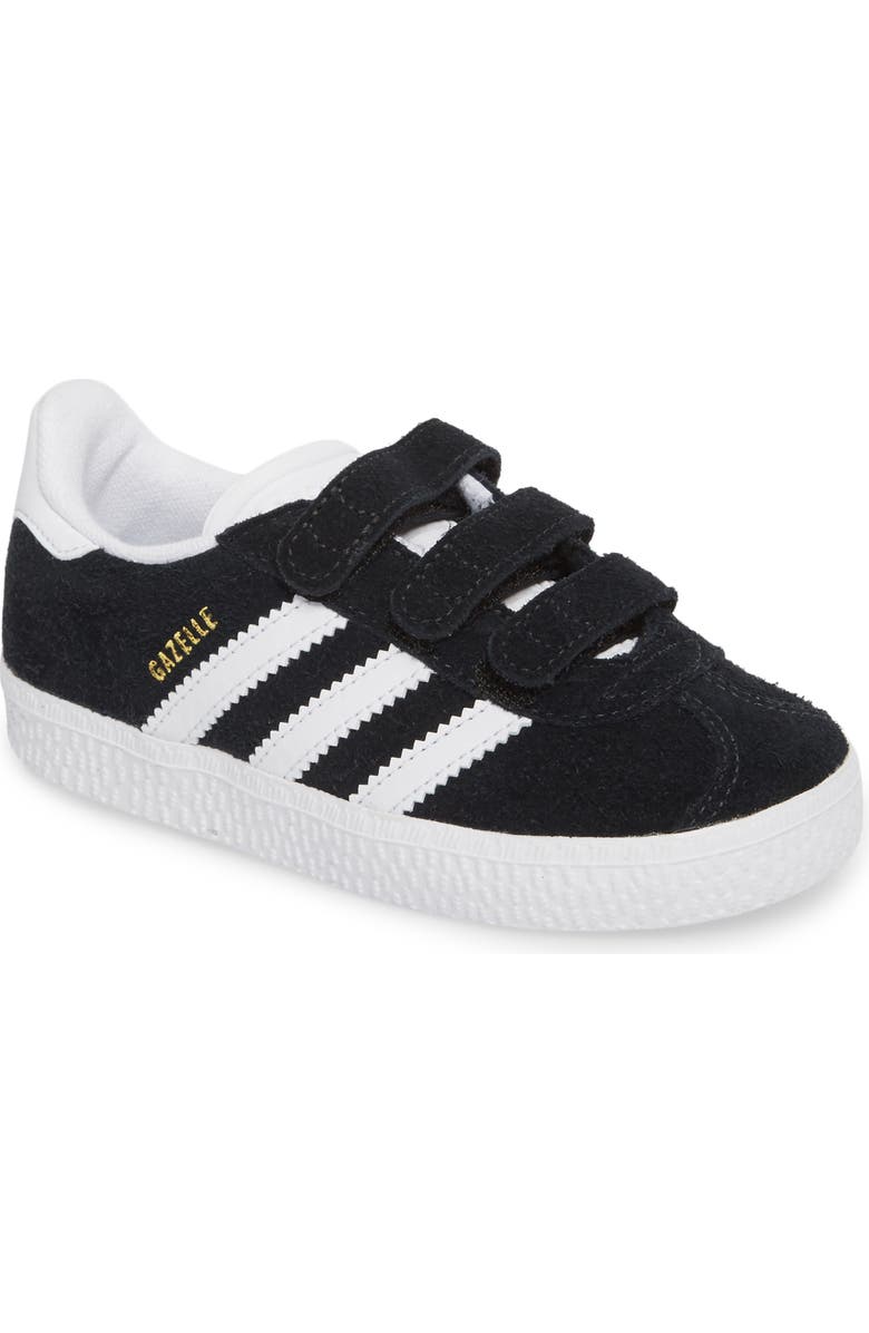 adidas Gazelle Sneaker, Main, color, Cblack/Ftw