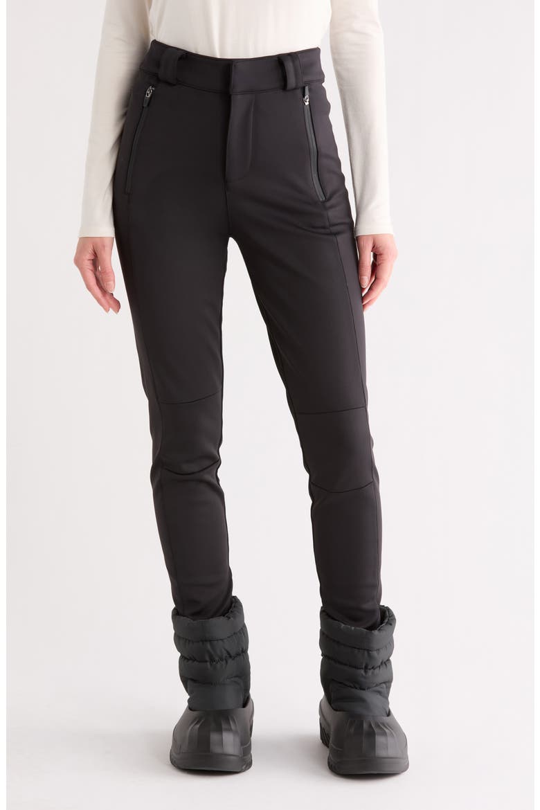 Chill Factor Water Resistant Leggings, Main, color, BLACK