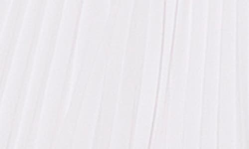 Milly Haddy Pleated Minidress In Ecru