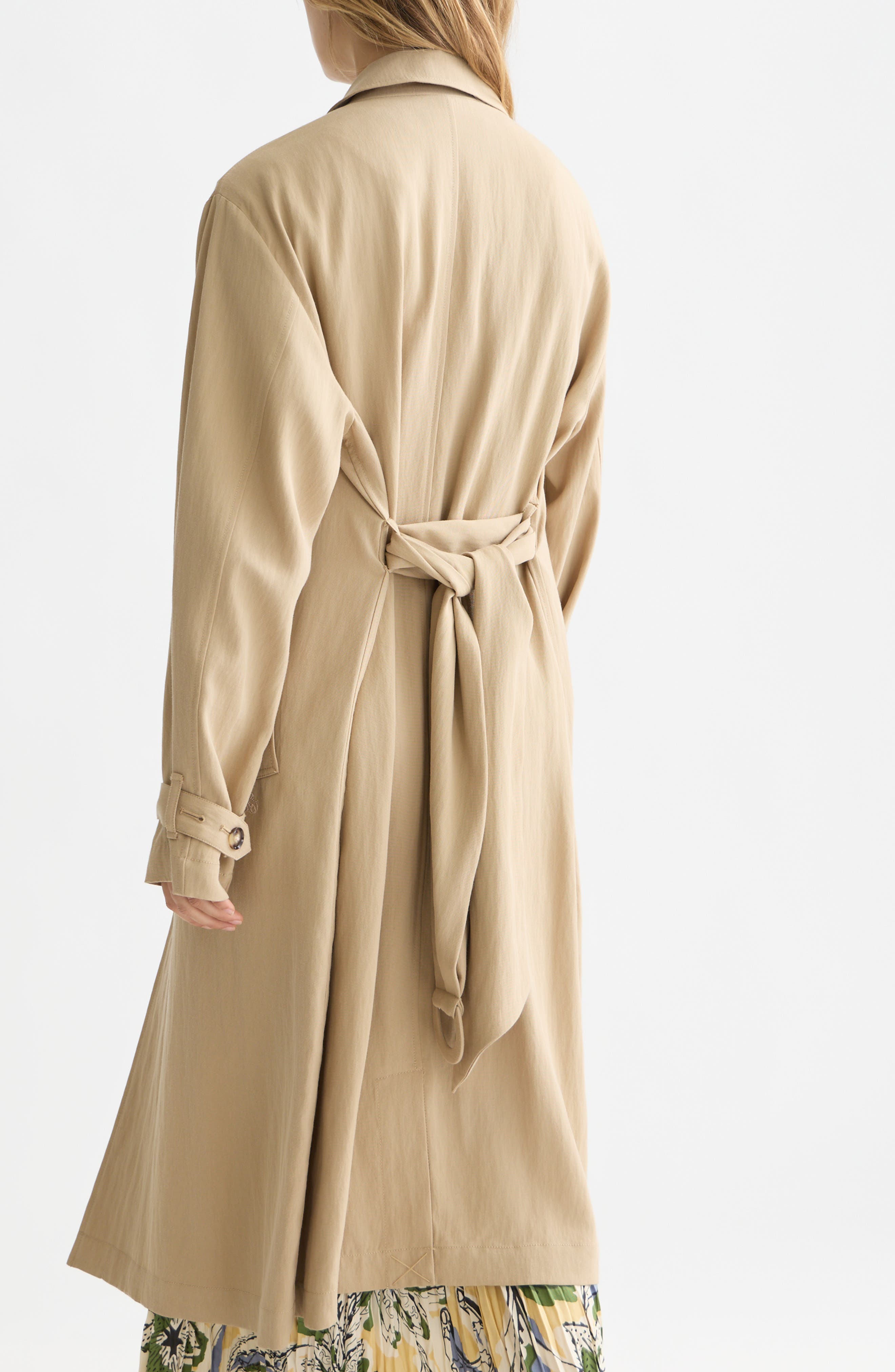 Flowy Trench Coat - image 2