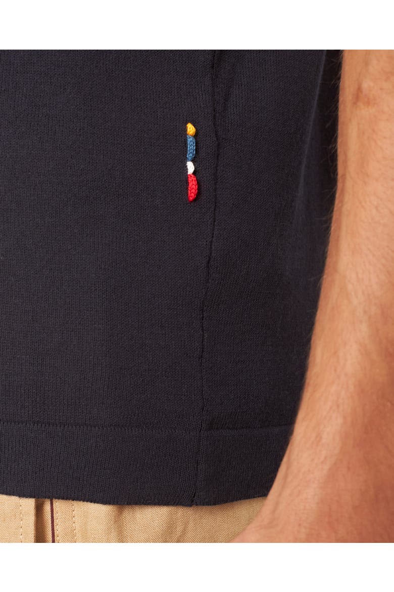 Keeling Tailored-Fit Polo Shirt, Alternate, color, Night Iris/Damson