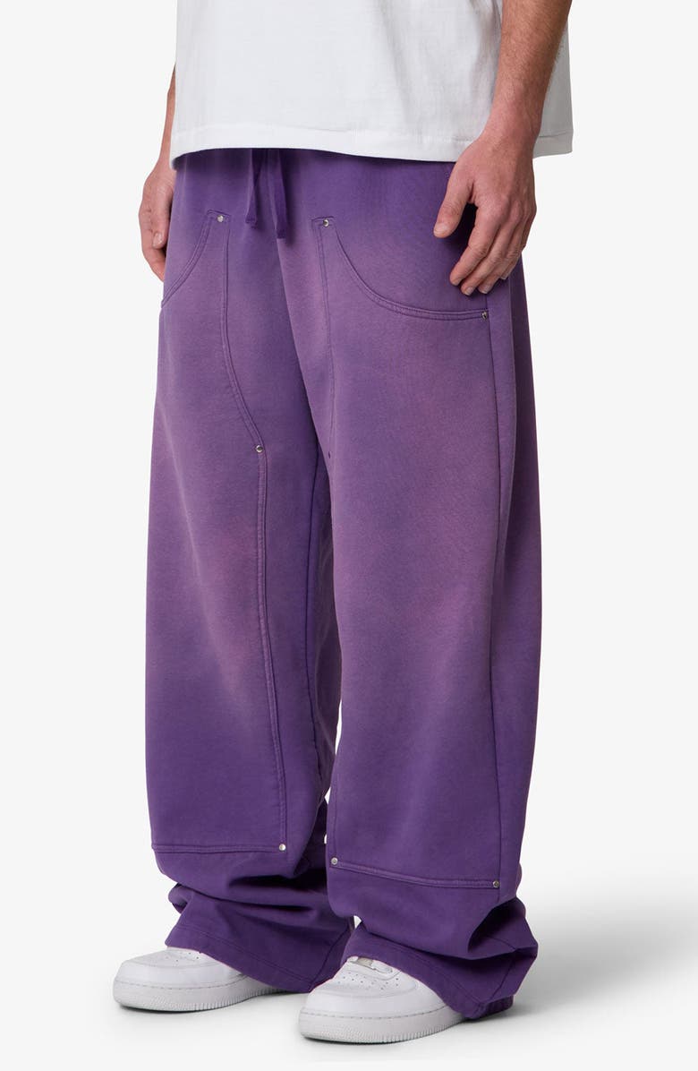 mnml West Baggy Fit Double Knee Sweatpants, Alternate, color,