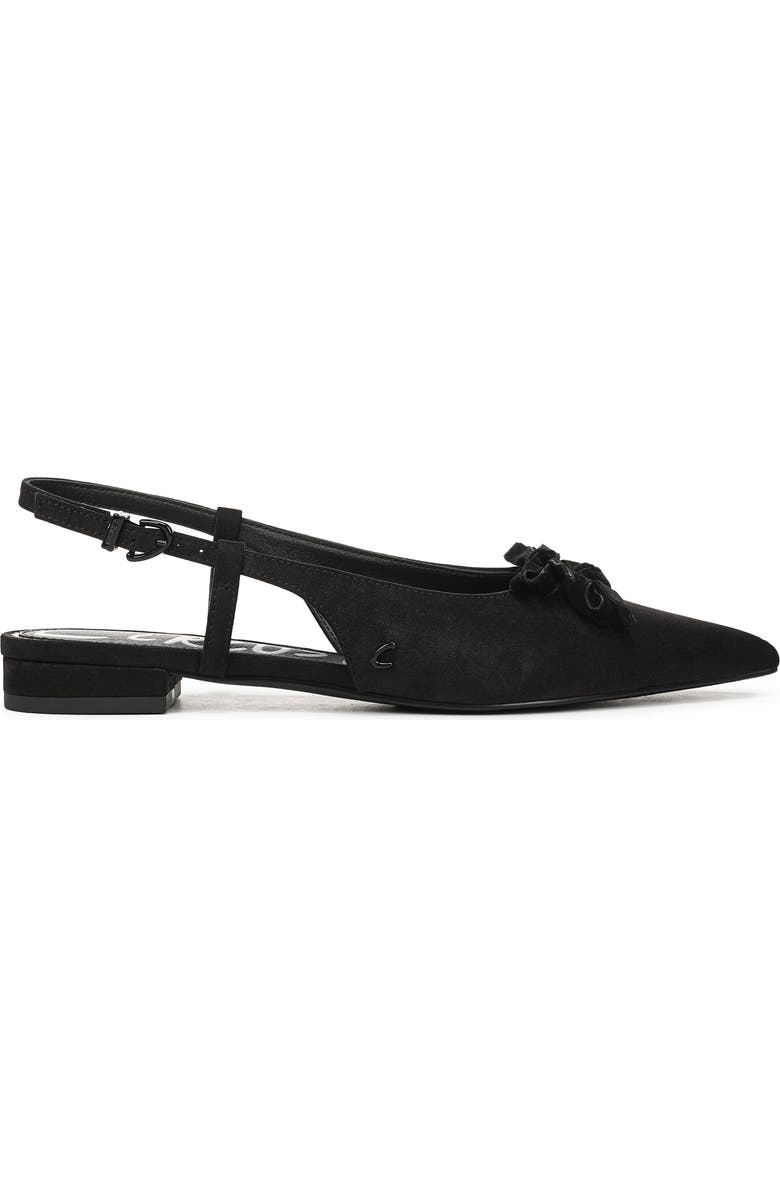 Circus NY by Sam Edelman Delanie Pointed Toe Slingback Flat, Alternate, color, Black