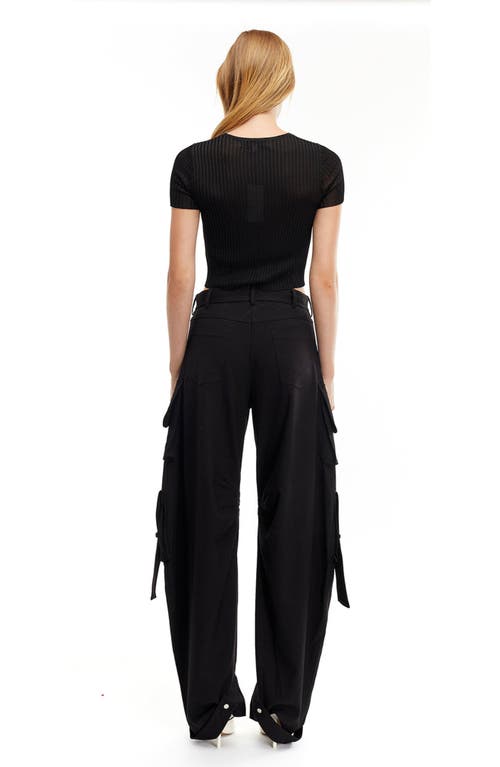 Mother Of All Eline Knit Top In Black