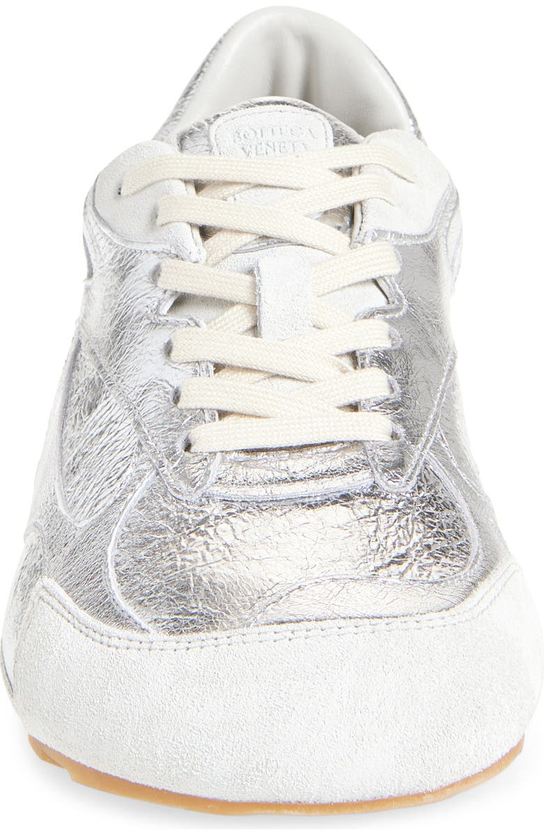 Bottega Veneta Orbit Flash Low Top Sneaker, Alternate, color, 1532 Silver/ Optical