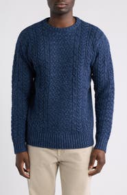 Pendleton Wool Fisherman Crewneck Sweater