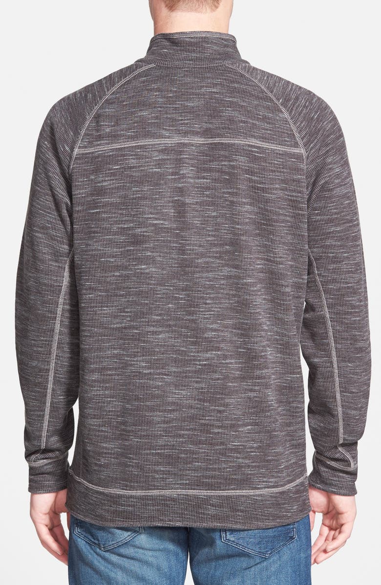 Tommy Bahama 'Slubtropics' Reversible Quarter Zip Pullover, Alternate, color,