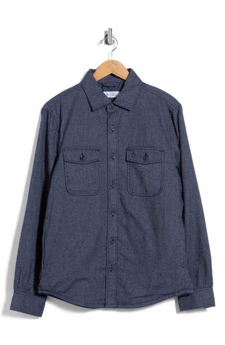 Heathered Shirt Jacket