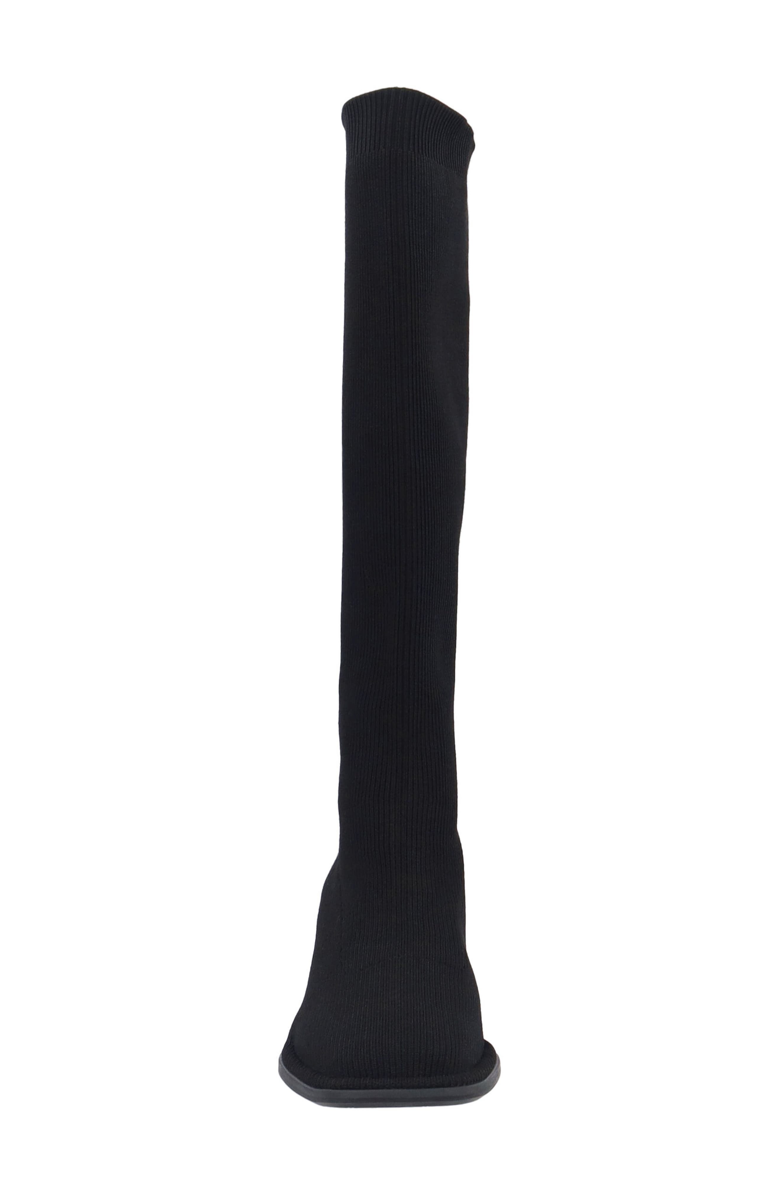 Nolita Knee High Boot, Alternate, color, BLACK FABRIC