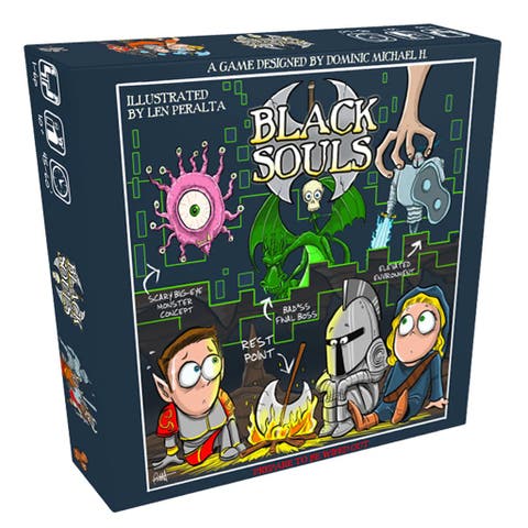 Black Souls (Boxed Board Game), Strategy, 15 Players, Kids