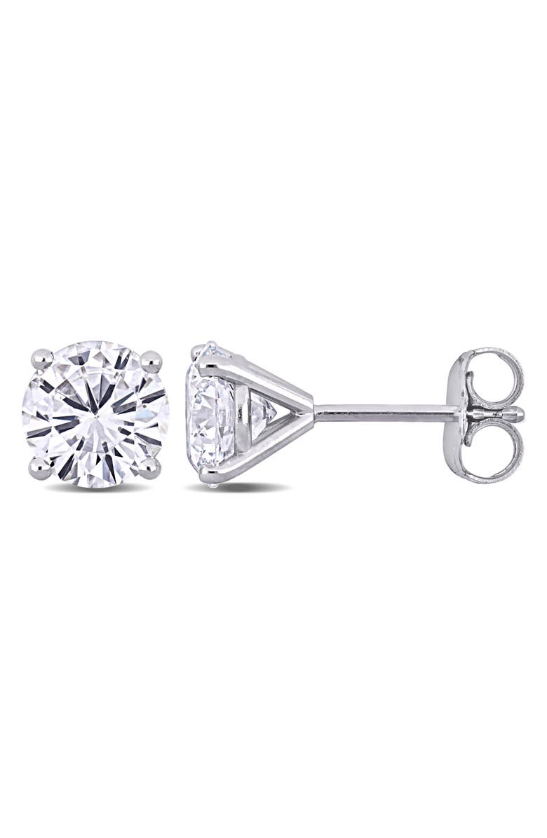 Julianna B. 2 CTW Lab-Grown Diamond Stud Earrings 14k, Main, color, White Gold