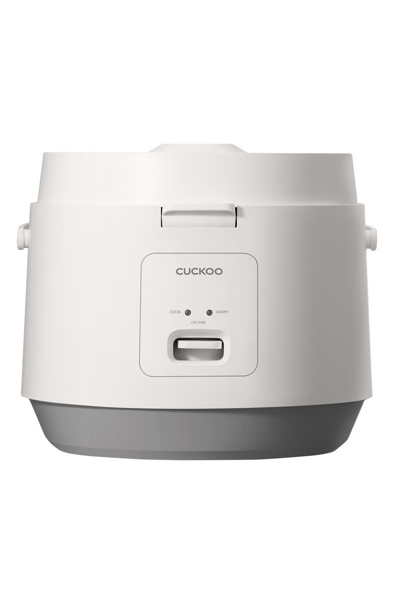 Cuckoo Micom 6-Cup Rice Cooker, Main, color, White