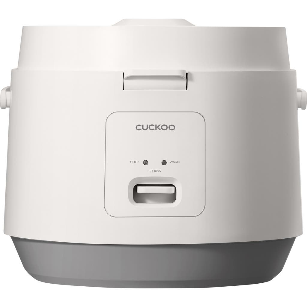 Cuckoo Micom 6-cup Rice Cooker In White