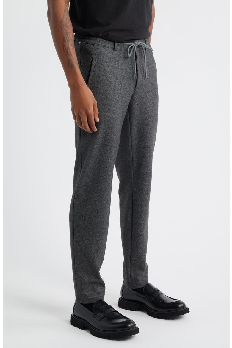 Phil K Elastic Waist Stretch Jersey Pants, Alternate, color, ELEPHANT