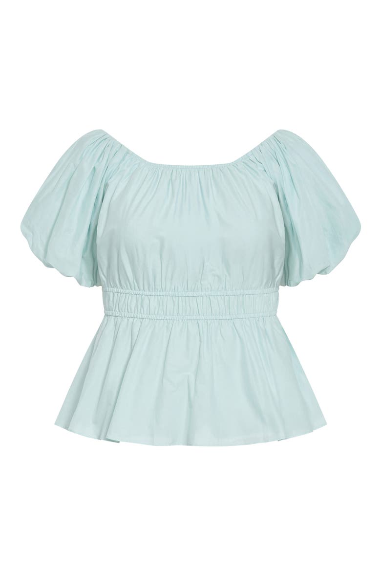 Lilli Peplum Top, Alternate, color, SEAFOAM