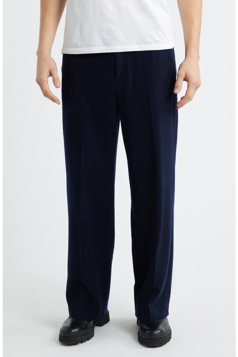 Pressed Dress Pants, Main, color, DARK NAVY