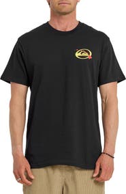 Quiksilver HI Quiki Islands Cotton Graphic T-Shirt