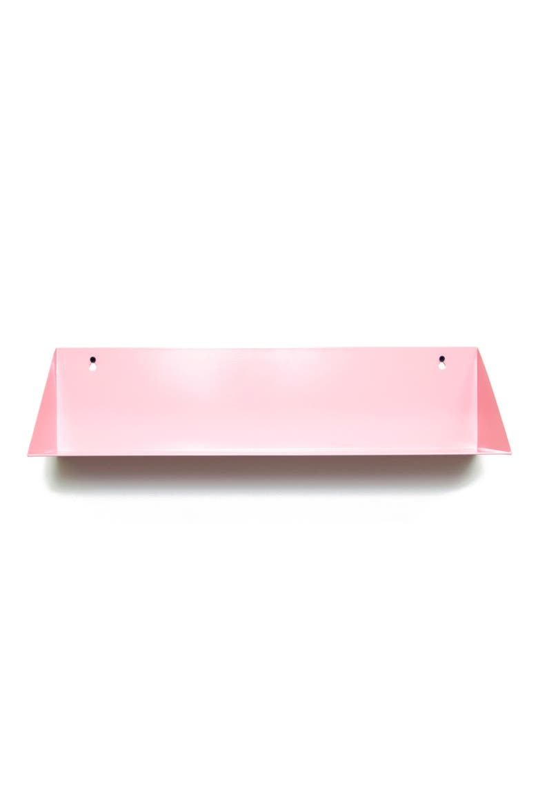 Wall Mounted Metal Shelf (Nordstrom Exclusive), Alternate, color, PINK