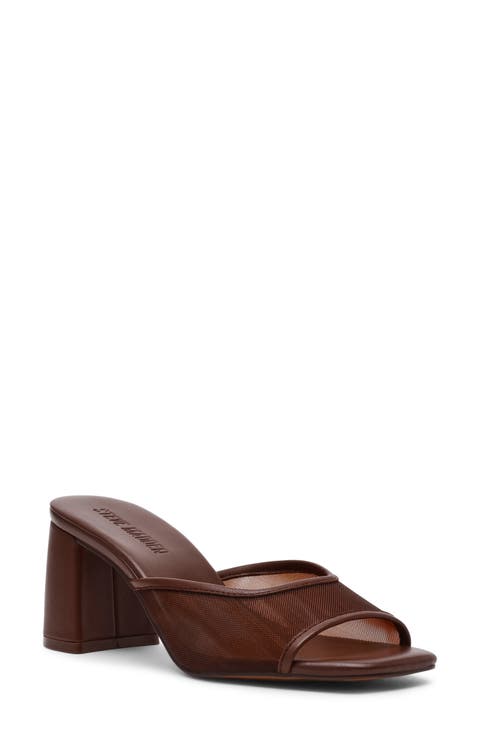 Steve Madden☆ エレガントリボン・ブロックヒールミュール Steve Madden(スティーブマデン)の商品一覧 - 海外通販のBUYMA