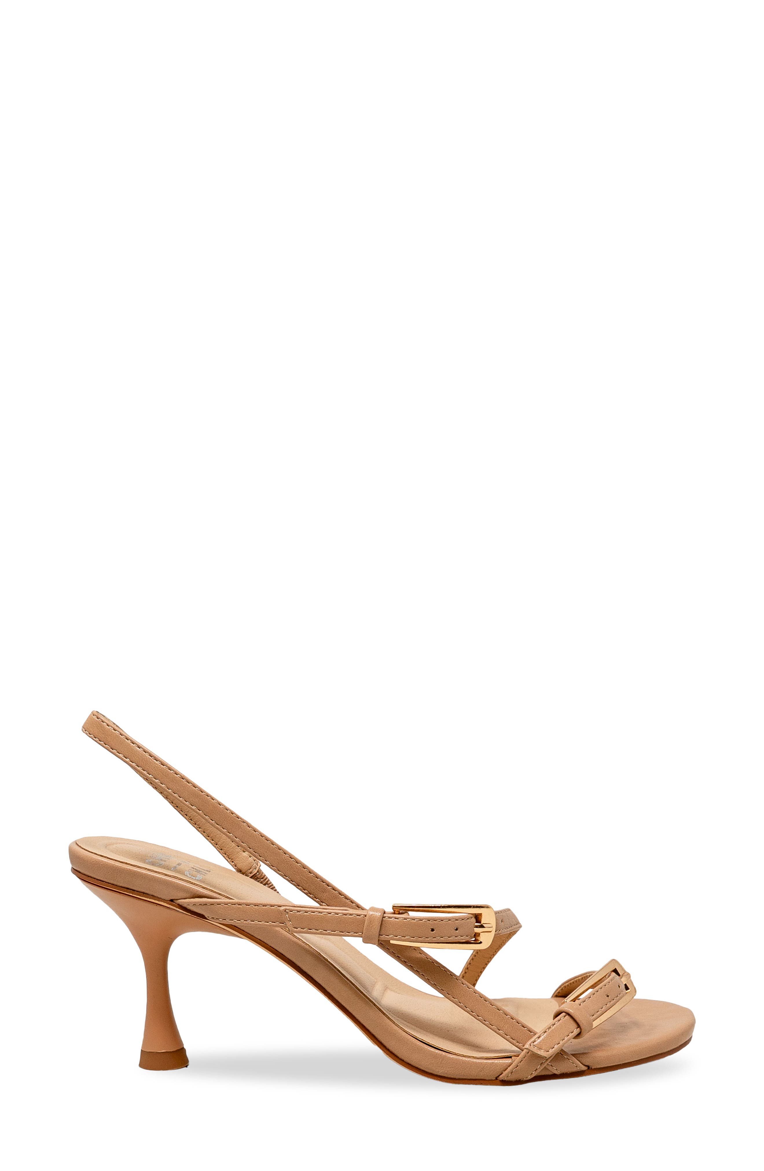 CHASE AND CHLOE Nadine Sandal, Alternate, color, Beige