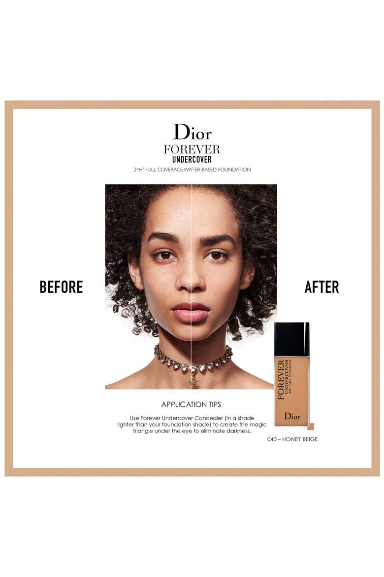 Diorskin Forever Undercover 24-Hour Full Coverage Liquid Foundation, Alternate, color, 051 PRALINE
